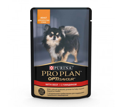 PRO PLAN Adult д/собак говядина 85г