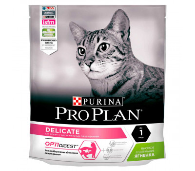 PRO PLAN DELICATE Ягненок/рис 400г