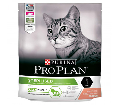 PRO PLAN STERILISED Лосось 400г