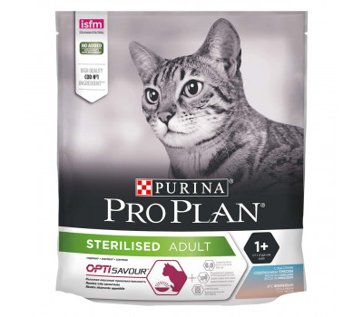 PRO PLAN STERILISED Треска/Форель 400г