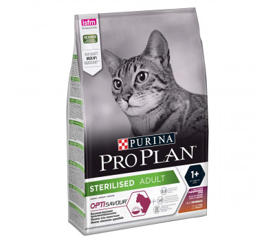 PRO PLAN STERILISED Утка/Печень 3кг