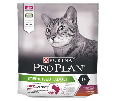 PRO PLAN STERILISED Утка/Печень 400г