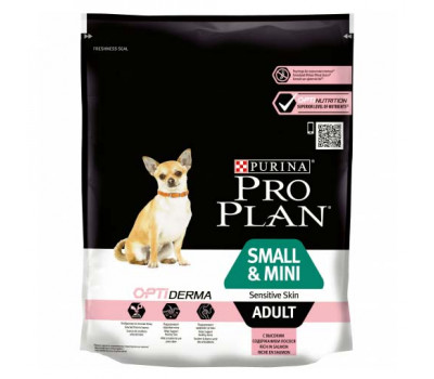 PRO PLAN Small&Mini Adult Sensitive Skin Лосось 700г