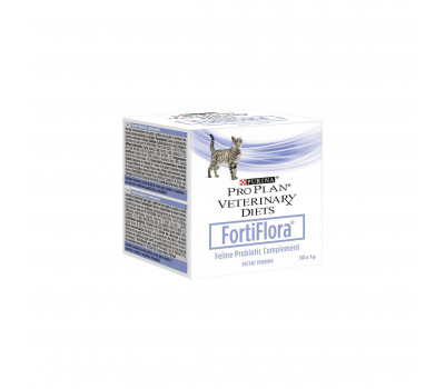 PRO PLAN Ветдиета д/кошек Пробиотик FORTIFLORA 1шт