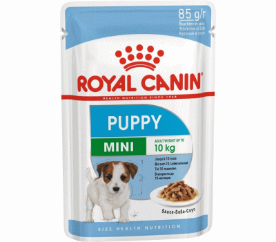 ROYAL CANIN Mini Puppy кусочки в соусе 85г