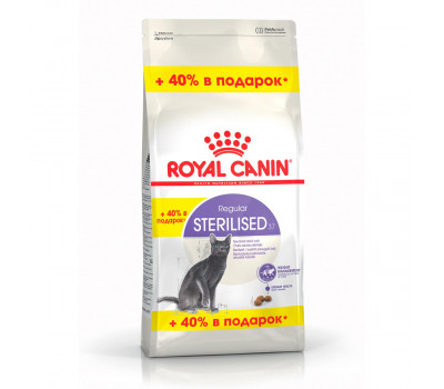 АКЦИЯ ROYAL CANIN Sterilised 0,4кг+0,16кг