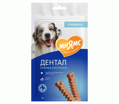 Косточки д/щенков и собак 70г ДЕНТАЛ МНЯМС