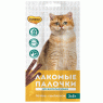 Лакомые палочки Печень и цыпленок д/кошек 3х5г МНЯМС
