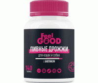 Пивные дрожжи с биотином и чесноком 140т FeelGOOD