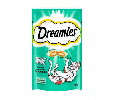 Лакомые подушечки с кроликом 60гр DREAMIES