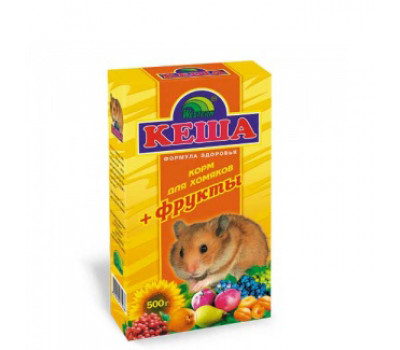 Корм д/хомяков 500г фрукты КЕША